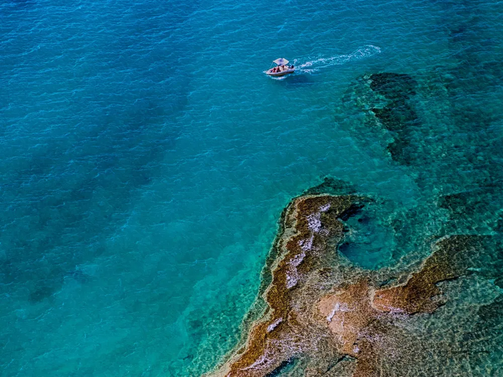 Sailing in Corfu