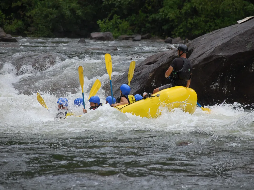 Rafting in Honnemaradu