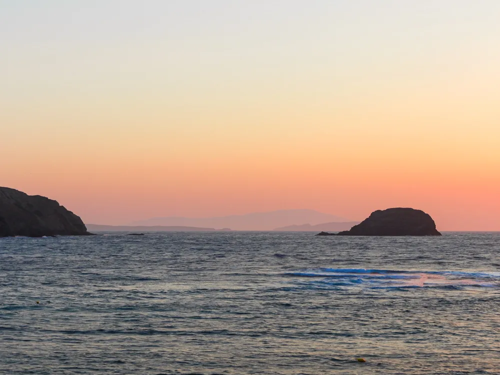 Windsurfing in Milos