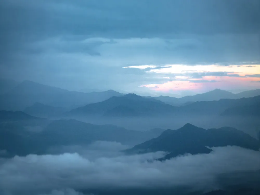 Sunrise in Nagarkot