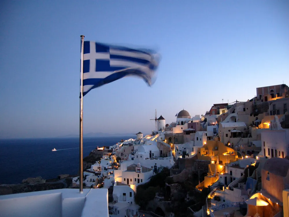 Windmills of Oia