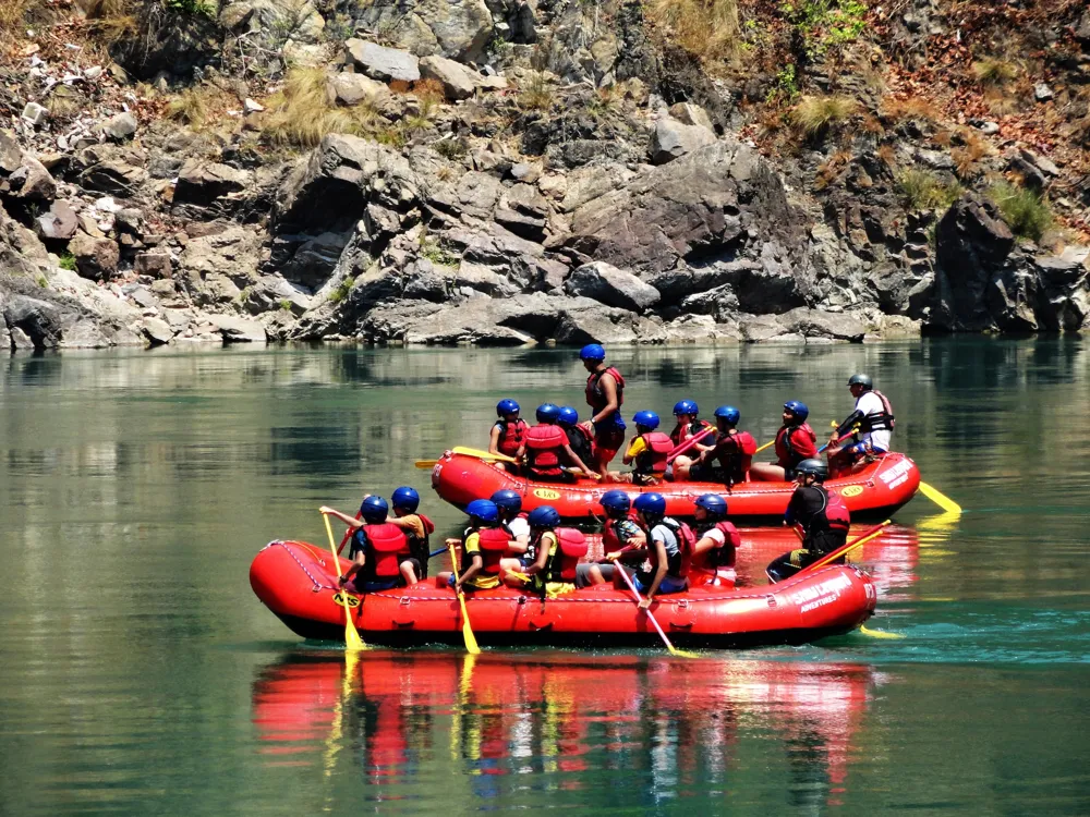 Kayaking in Rishikesh