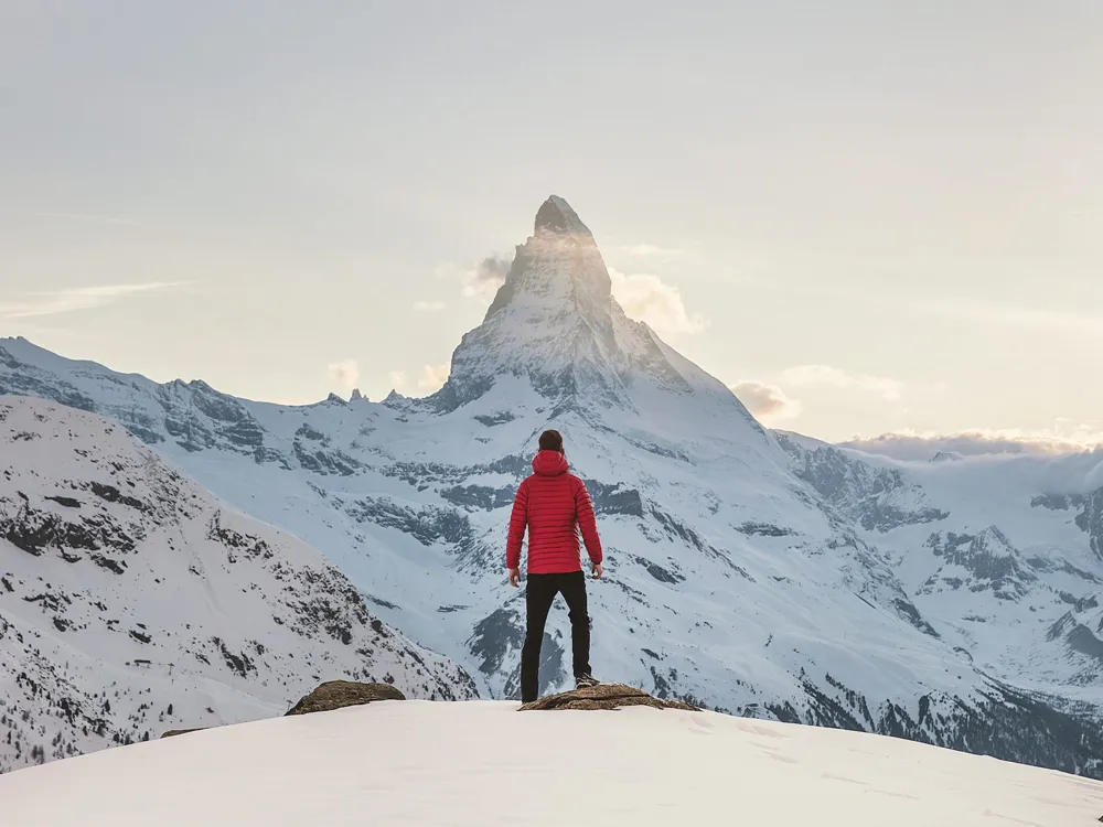 Skiing in Zermatt