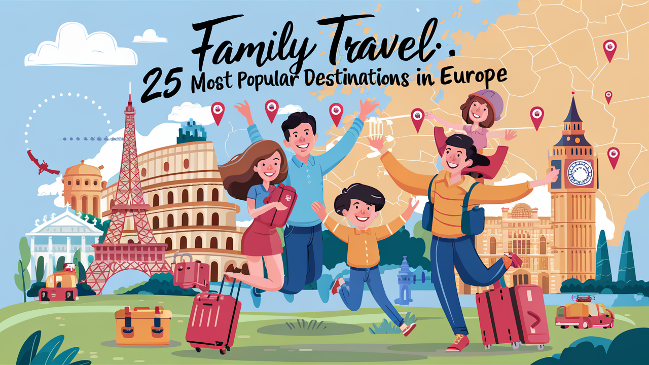 Family Travel: 25 Most Popular Destinations in Europe