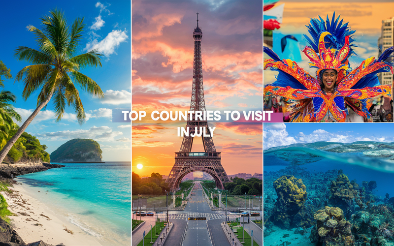 Best 25 Countries To Visit In July for an Enchanting Vacation