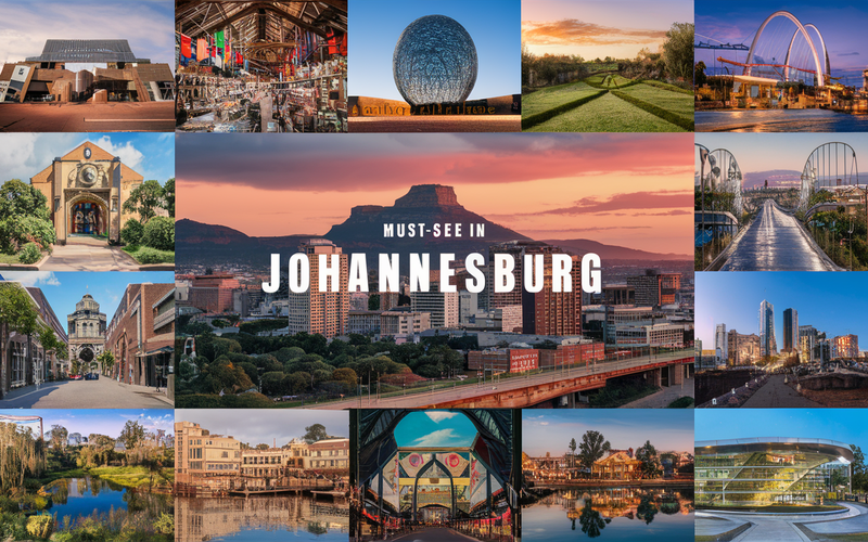 Top 15 Places To Visit In Johannesburg