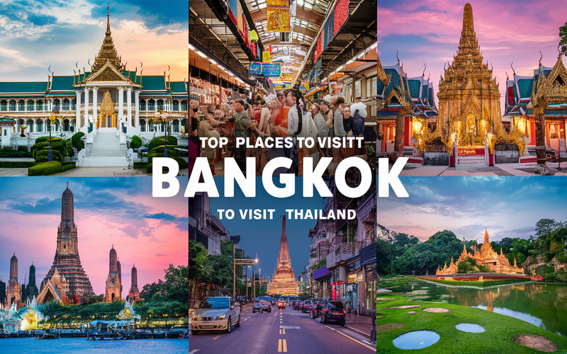 top 3 must visit places and areas in bangkok, thailand