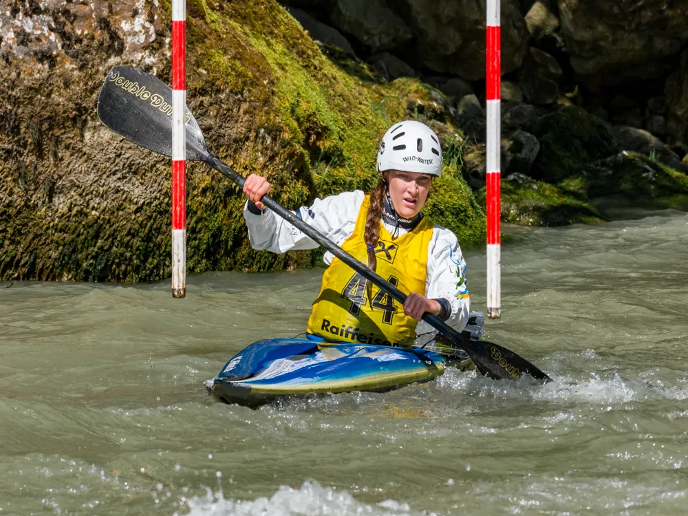 <p><strong>Svenja Loos Tackles Lofer Whitewater Slalom</strong> ‍♀️</p>