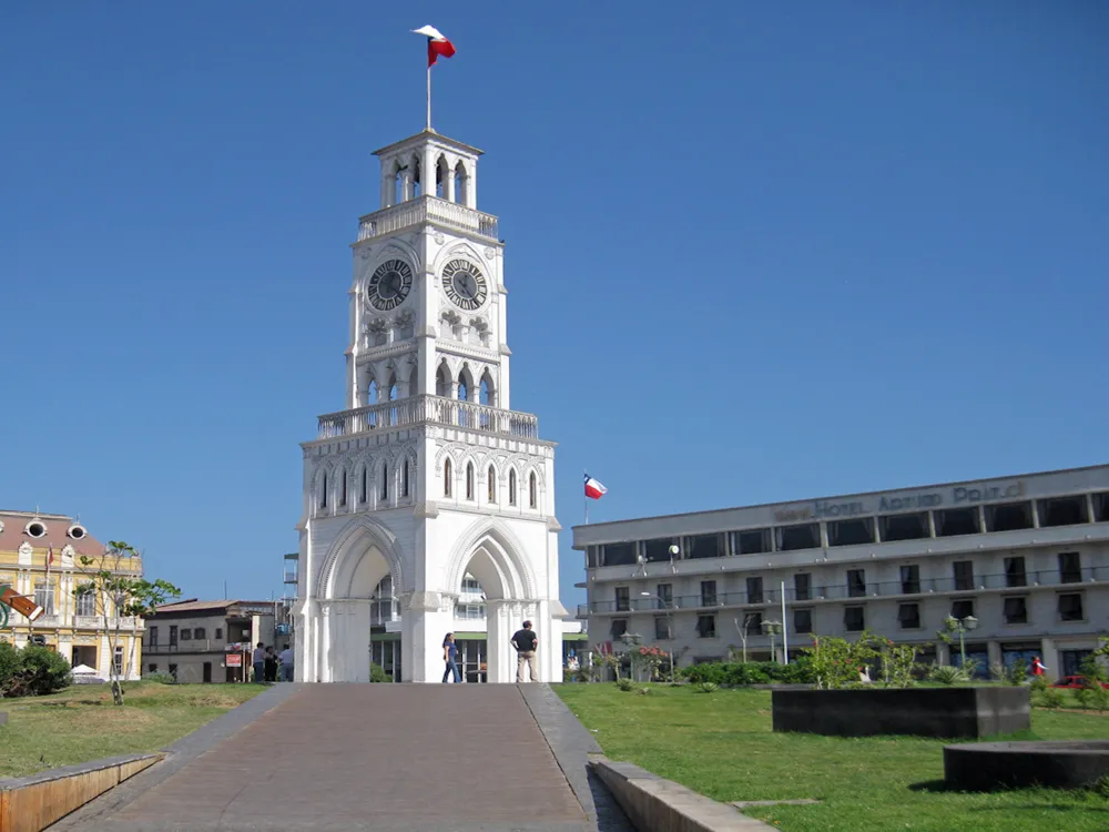 <p><strong>Iquique's Historic Clock Tower</strong>.</p>