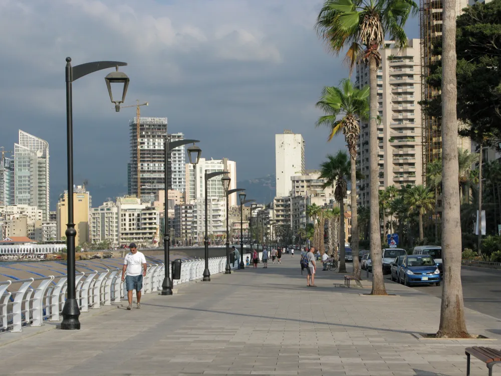 <p><strong>Beirut's Seaside Stroll</strong></p>