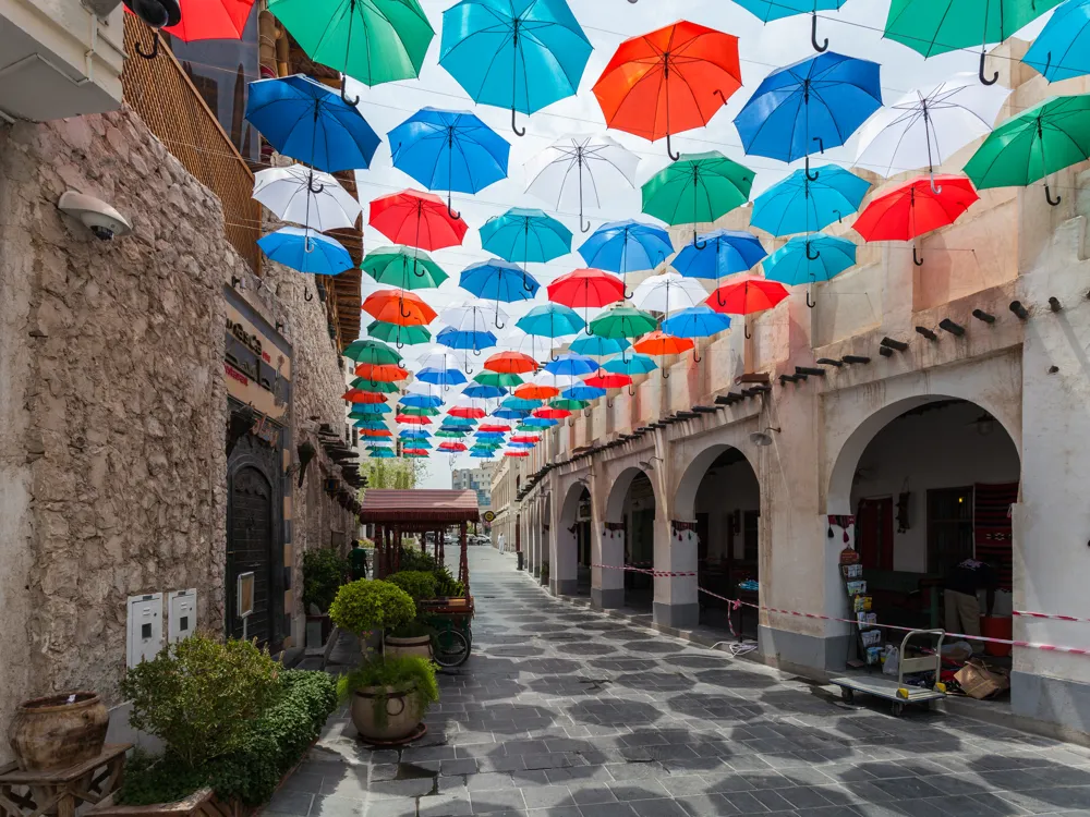 <p><strong>Vibrant Souq Waqif: Doha's Timeless Marketplace</strong>.</p>