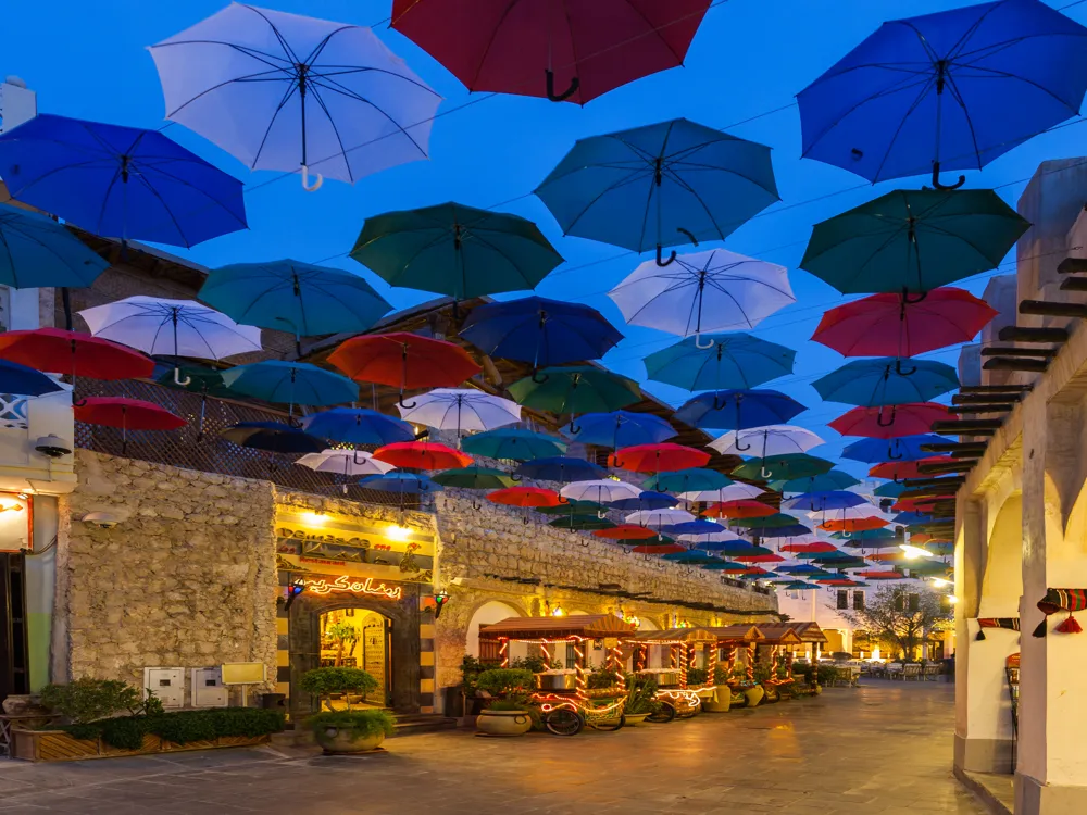 <p><strong>Vibrant Souq Waqif: Doha's Timeless Marketplace</strong>.</p>