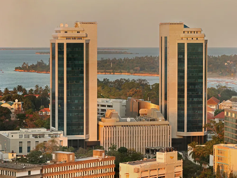 Tanzania's Bank HQ in Dar es Salaam